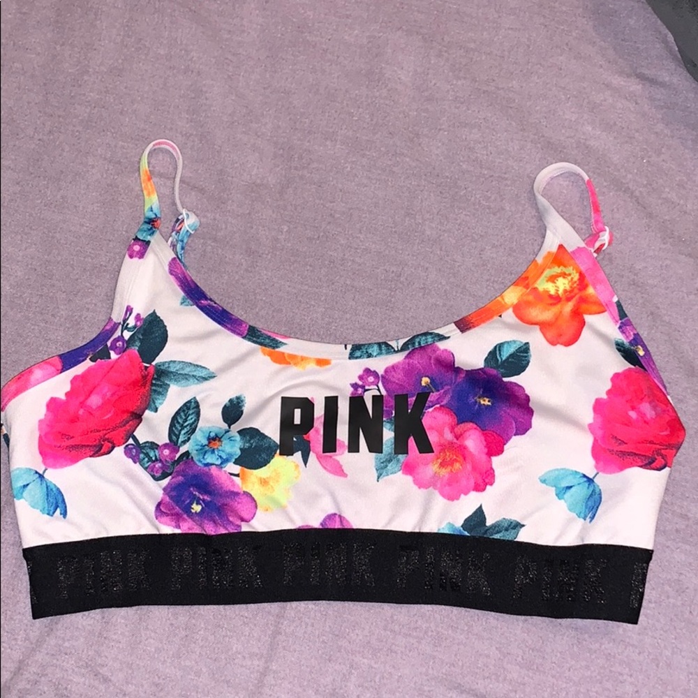 Floral Sports Bra